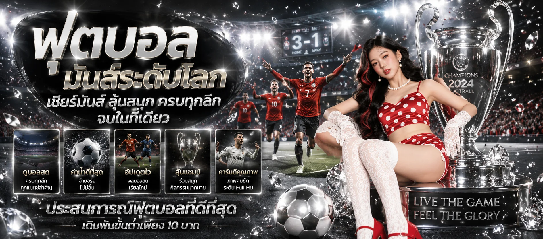 PLAY97 แทงบอลออนไลน์ เดิมพันกีฬาครบทุกลีก
